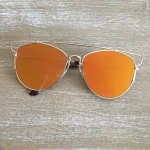 Metallic Vintage Sunglasses